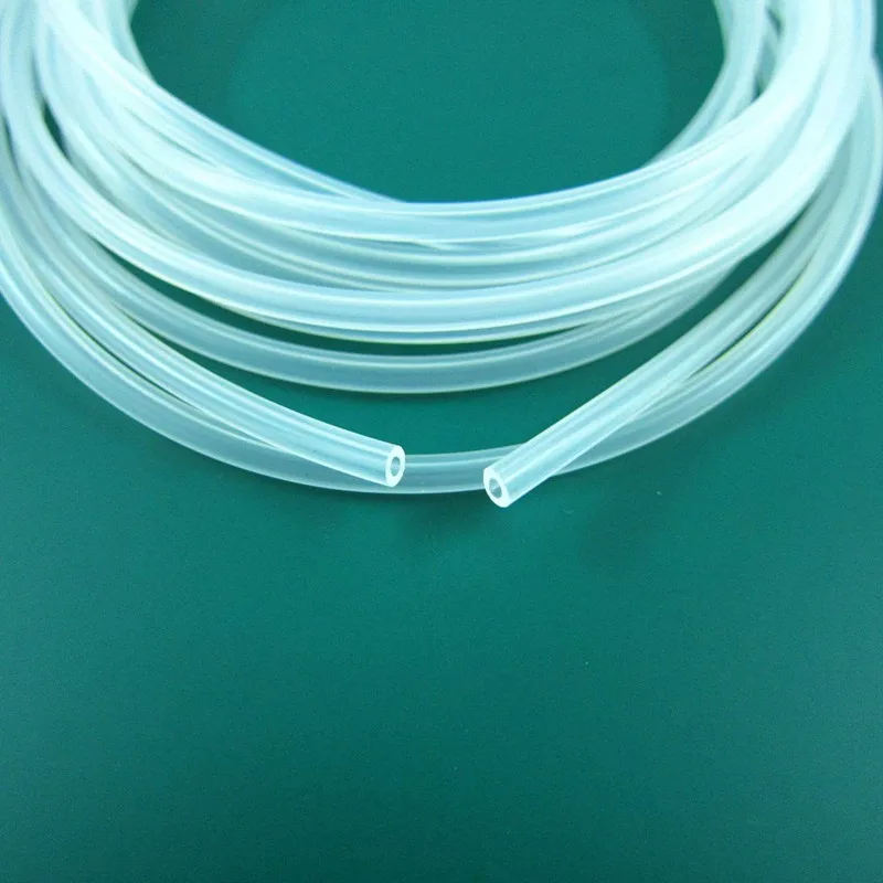

1PCS 5Meters ST001-6 Imported Silicone Tube ID1.0mm*OD4.0mm Plumbing Hoses Food Grade Capillary Transparent Hose