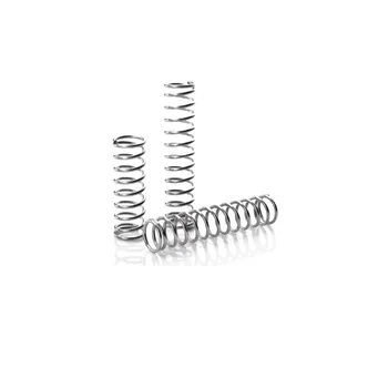 

10pcs stainless steel compression spring non-corrosive tension spring surface passivated extension springs