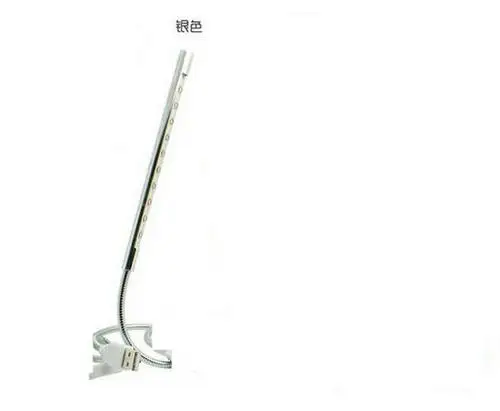 Mini New Mini USB Book Light Summer Flexible Portable Collapsible USB LED Light Mobile Power Computer Notebook 5V 1.2W Dropship