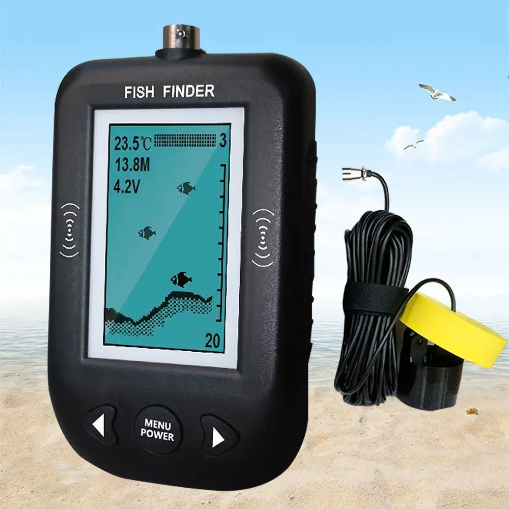 New Sonar Fish Finder Smart Sonar Fish Finder Water Temperature Display