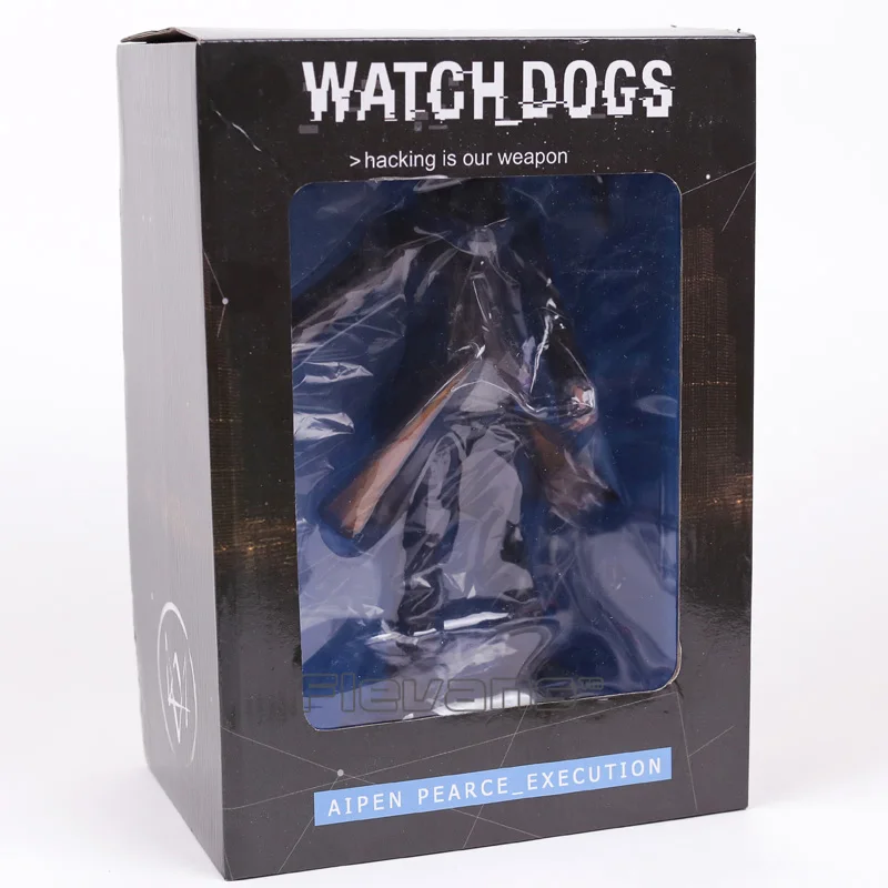 Часы Собаки Эйден Пирс исполнение статуя персонажа фигурка Коллекционная модель игрушки 23 см