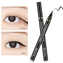 Шелковистая жидкая подводка для глаз, сушильная ручка, быстро делает долговечные водонепроницаемые размазанные инструменты для рисования стрелок, гладкий глаз