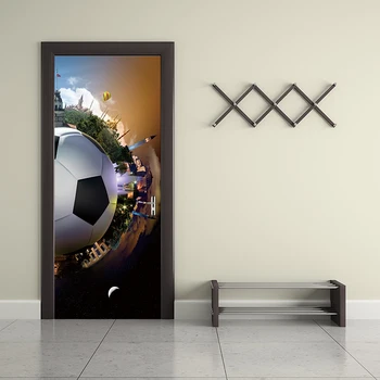 

Hot Sales Cartoon Sports Soccer Ball Football Kids Boys Bedroom Door Sticker Wallpaper Wall Sticker Living Room Home Decoration