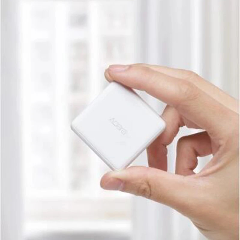 Контроллер кубика Xiaomi Aqara версия Zigbee управляемая шестью действиями работает с