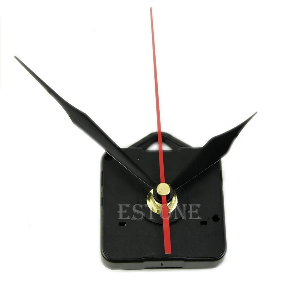 

Silent Clock Quartz Movement Mechanism Black and Red Hands Repair Tool Set