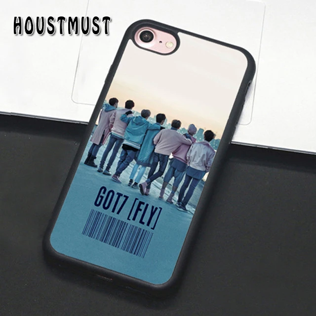 HOUSTMUST GOT7 Kpop Корея мальчик Обложка для Iphone 5 5s SE 6 S 7 8 X XR XS max samsung galaxy S6 S7 край S8 S9 S10