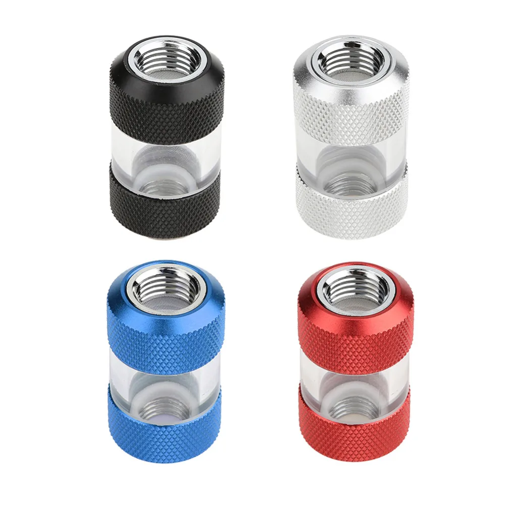 

2019 Dual Internal Thread Water Cooling Filter Connector for Prevent Waterway Channel Clogging for AMD INTEL CPU