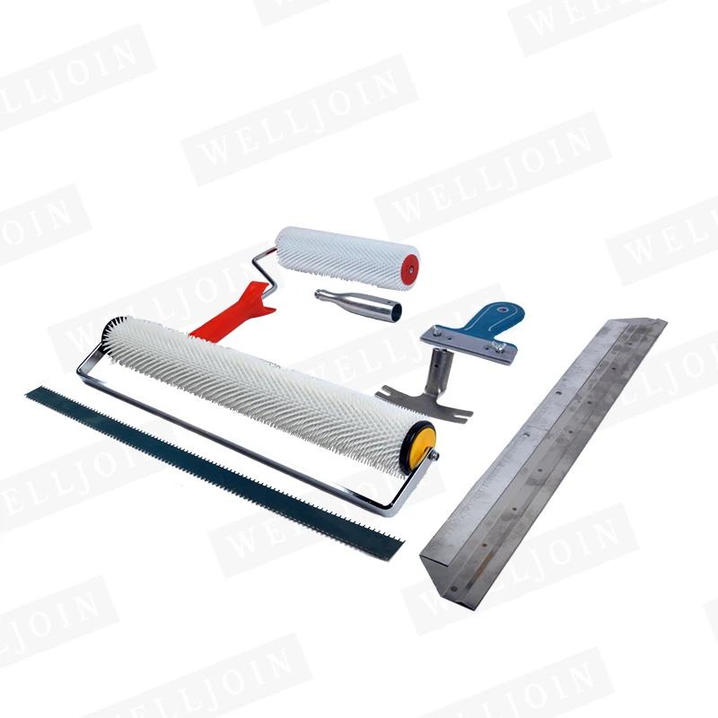 Cement-Self-leveling-Kit-Epoxy-Floor-Paint-Roller-Blade-Spike-Construction-Tool-fast-shipping (2)