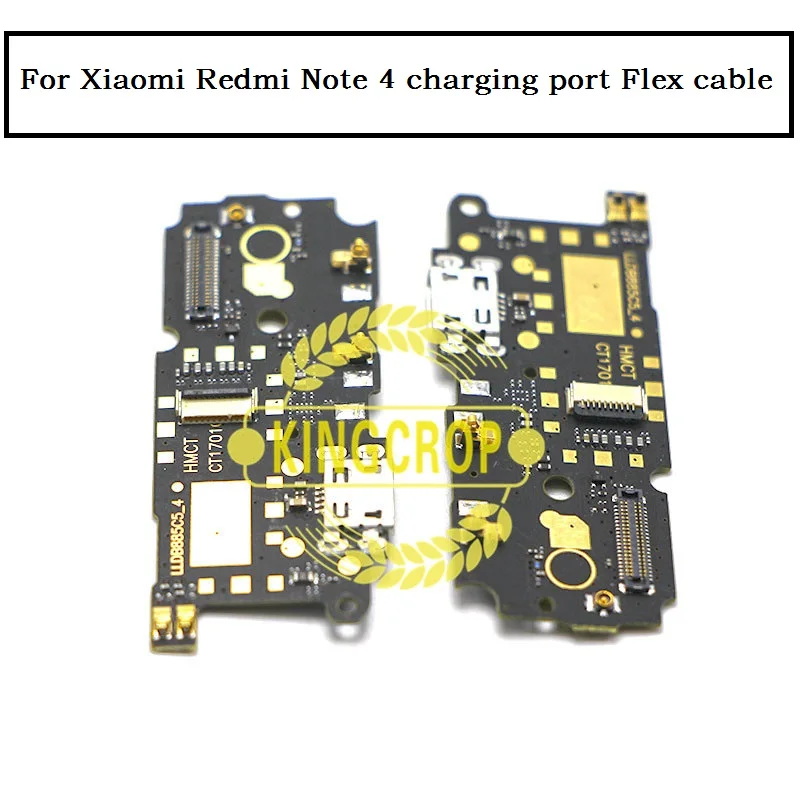 

For Xiaomi Redmi Note 4 Micro USB Charging Port Charger Dock Plug Connector Board Original Flex Cable Replacement Parts