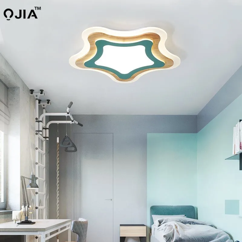 

Nordic style bedroom lamp macaron ceiling lamp simple modern creative living room children room bedroom room lamp