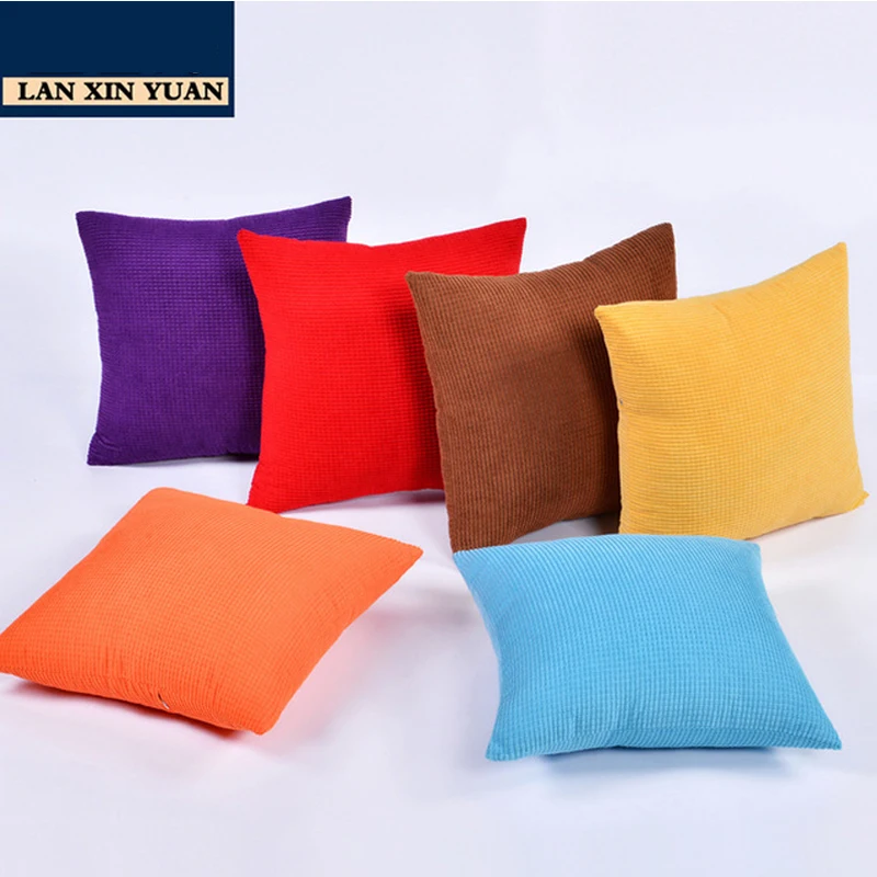 

Cushion Cover 45x45cm Decorative Pillows Soft Velvet Pillow Case Home Decoration Funda Cojin For Living Room Nordic Decor Home