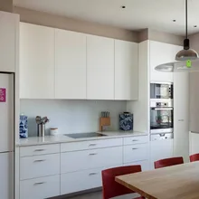 Стиль фанера Футляр твердой древесины модульная фурнитура для кухонных шкафов поставщиков кухонный блок