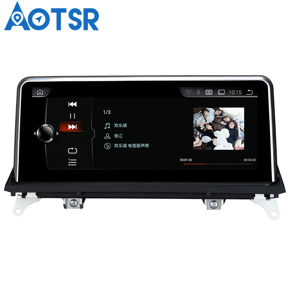 Sale Aotsr Android 4.4 Car GPS Navigation NO DVD Player Headunit For BMW X5 E70 (2011-2013)/ X6 E71 (2011-2014) 1 Din Radio Stereo 4