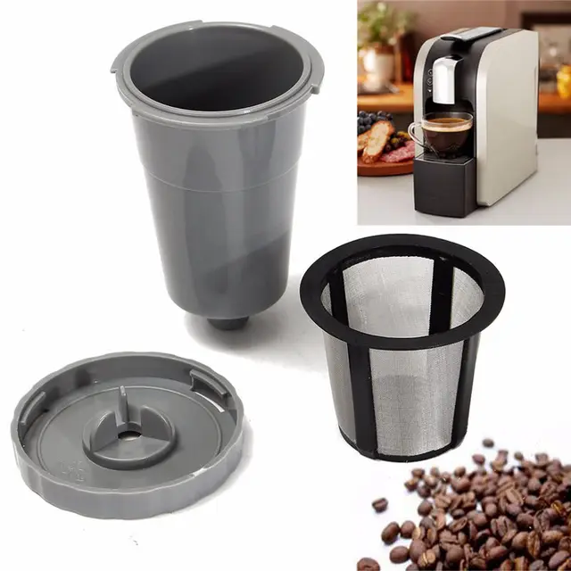Useful Reuse Plastic Coffee Capsule Reusable Filter Baskets Useful Reuse Plastic Coffee Capsule Reusable Filter Baskets Suit Refillable Holder Home Cafe Tools For