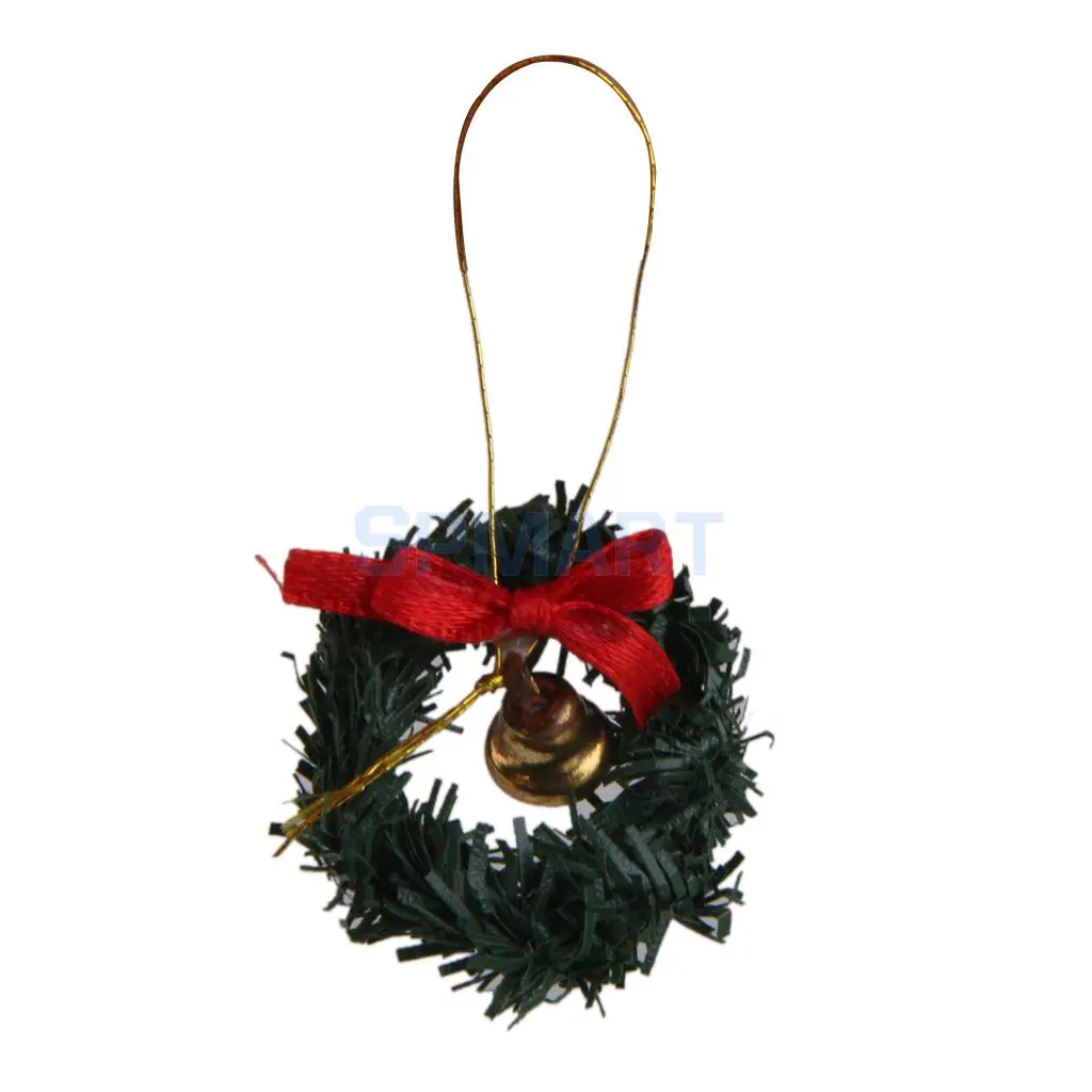 1/12 Scale Dollhouse Miniature Christmas Decoration Xmas Tree Ornaments - 11pcs/Set