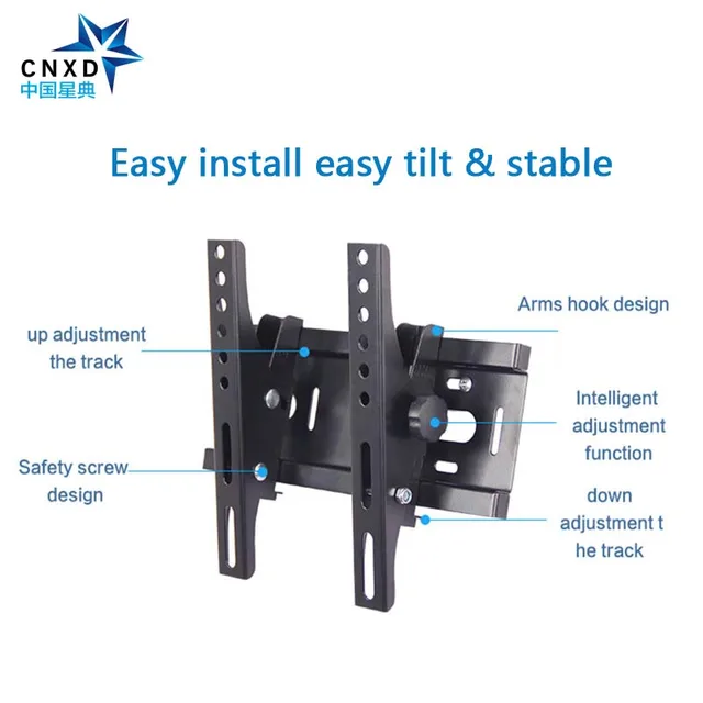Free Shipping Tilting Adjustable TV Wall Mount Bracket For TV 14”-32” LED LCD PLASMA VESA 200*200