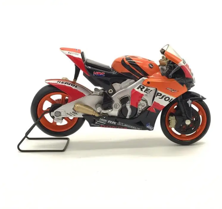 1:18 Масштаб moto rcycle модели, высокая моделирования Honda moto GP RCV moto rcycle игрушки, Коллекционная модель