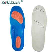 DORISLEN гелевые стельки для бега Спортивная амортизационная колодка для обуви 50 пар/лот