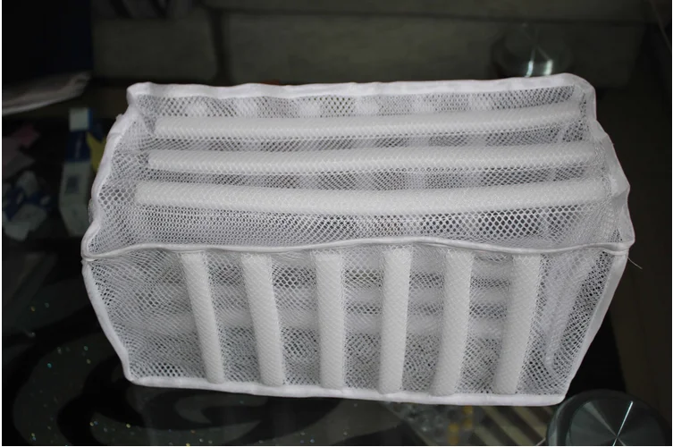 انغلق شبكة غسل كيس الغسيل الأحذية حذاء حذاء تخزين الملابس كيس الغسيل التنظيف المنزلية مجفف غسالة الأبيض لوازم أداة