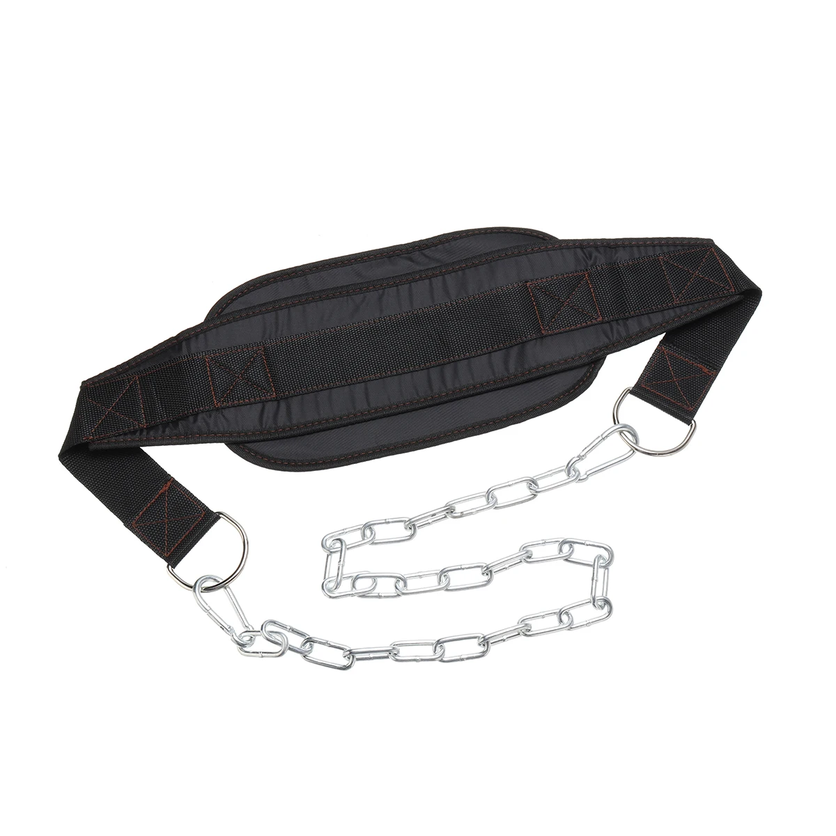 Fitness Equipment Weight Lifting Belt Gym Back Pull Up Chain Dipping Dip Body Building Workout Metal Chain Body