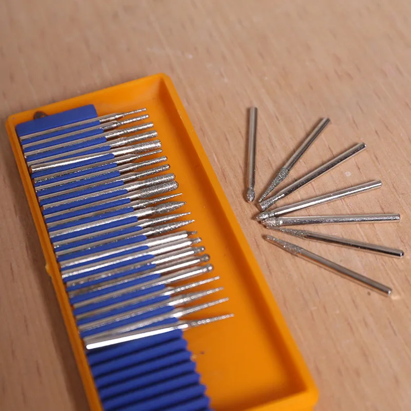 

2 Stype Nail Drill Bits Stainless Steel Nail Polishing Head For Manicure Machine 6/30 Electric Nail Drill Accessories Nail Tools