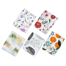 1 шт. муслиновые хлопковые детские пеленки одеяла для новорожденных банные газовые Детские спальные принадлежности дизайн