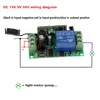 DC 9V 12V 24V 1 CH 1CH RF Wireless Remote Control LED Light Motor Pump Switch System Receiver,315/433 MHz ► Photo 3/5