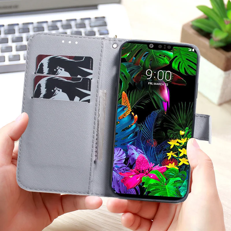 Флип-чехол, кожаный чехол для LG G8 ThinQ V50, Роскошный кошелек, подставка для мобильного телефона, чехол для телефона, чехол для LG V50 G8 ThinQ, мягкий силиконовый чехол