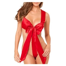 IMC сексуальное женское нижнее белье, нижнее белье Babydoll, дамское нижнее белье с бантом