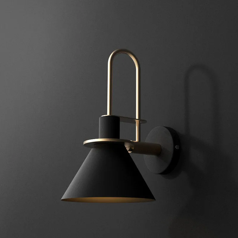 

Nordic Simple Living Room Macaroon LED Wall Lamp Aisle Bedroom Bedside Decoration Wall Lighting Fixtures