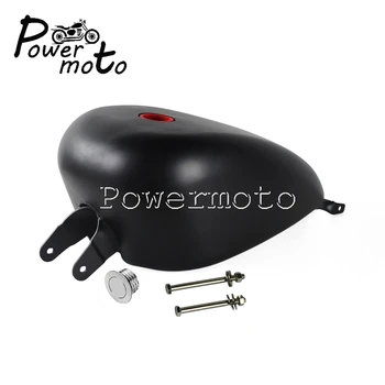 

3.3 GAL EFI XL Tank Black Custom Fuel Tank for Harley Sportster XL883 XL1200 XL72 Iron Superlow Forty Eight 2007-2018 Oil Tank
