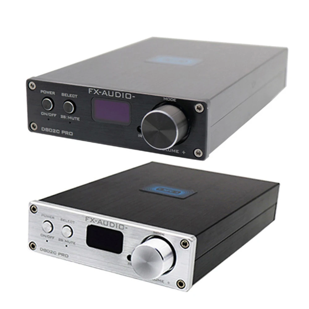 FX-Audio D802C PRO беспроводной Bluetooth 4,2 чистый цифровой аудио усилитель Поддержка APTX NFC USB/AUX/оптический/коаксиальный 24 бит 192 кГц