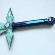 S0415 аниме SAO SWORD ART онлайн KAZUTO KIRIGAYA KIRITO Темный пульсер Бирюзовый синий 44"