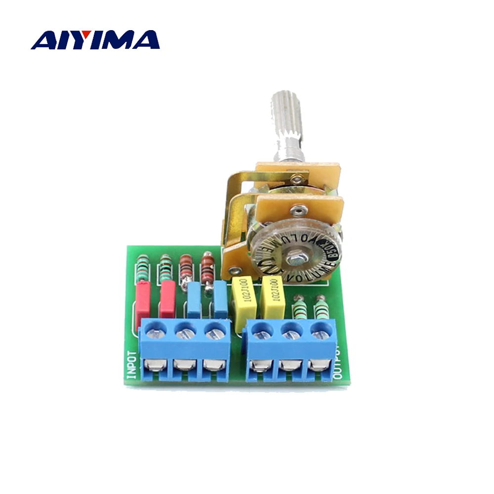 Aiyima 1 шт. 16 Тип 8-контактный пассивный потенциометр B50K громкости электрические