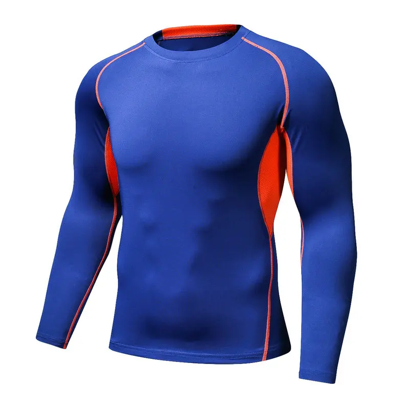 New Quick Dry Compression Shirt Long Sleeves T shirt Fitness Clothing