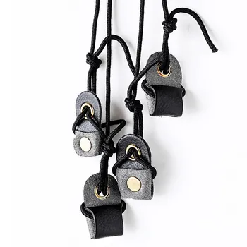 

Black Leather Archery Bow Stringer Bowstring Install Tool Compound Bow String Rope Tools Archery Accessories