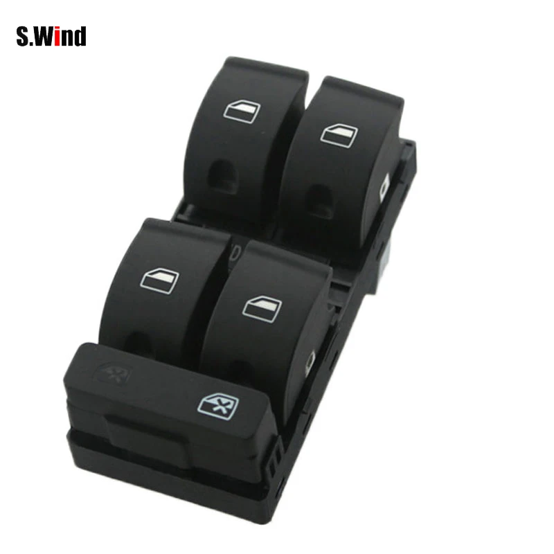 

Car Power Switch + Window Lifter Switch Button for A4 B6 4 Door Sedan OEM 8E0 959 851B Car Replacements