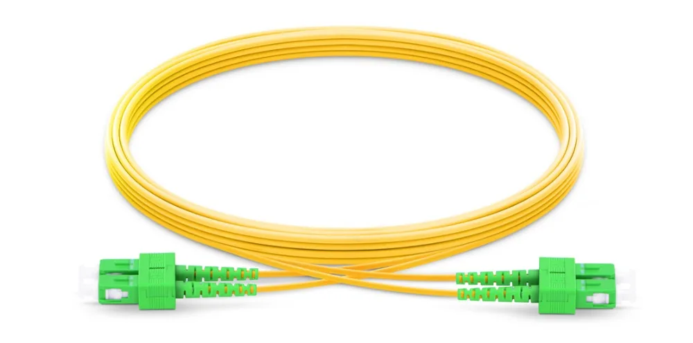 

FirstFiber 30 m SC APC to SC APC G657A 2 cores Duplex Fiber Patch Cable, Jumper, Patch Cord 2.0mm PVC OS2 SM 1m 3m 5m 10m 15m