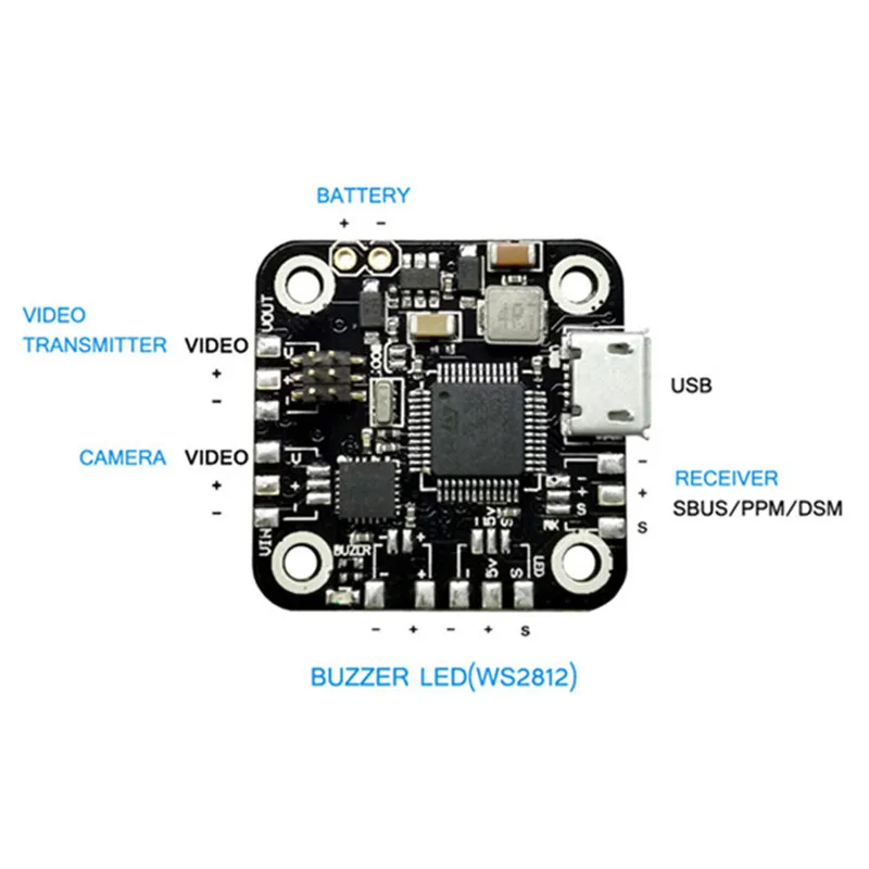 Spcmaker SPC F3 игровые джойстики AIO Betaflight OSD BEC и видео фильтр 3,5g 20x20 мм для Камера квадролет с дистанционным управлением с видом от первого лица против F4