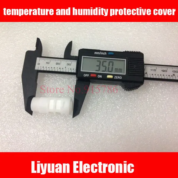 

5pcs Mini PE waterproof sensor housing SHT10 SHT11 SHT15 temperature and humidity protective cover 7.5mm waterproof sensor case