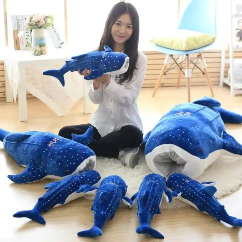 blue shark plush