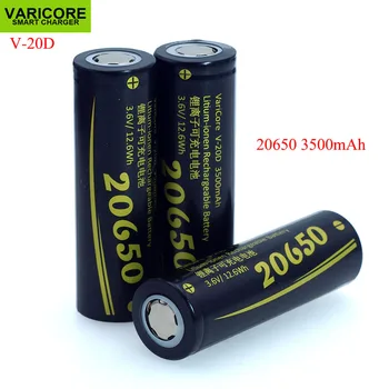 

VariCore 20650 3500mAh 3.7V lithium battery for Digital bluetooth speakers flashlight batteries