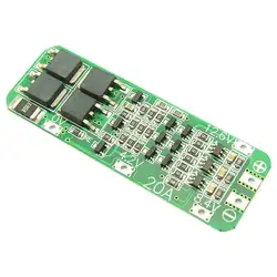 20A литий-ионная литиевая батарея 18650 зарядное устройство PCB BMS Защитная плата 12,6 в ячейка 59x20x3,4 мм модуль