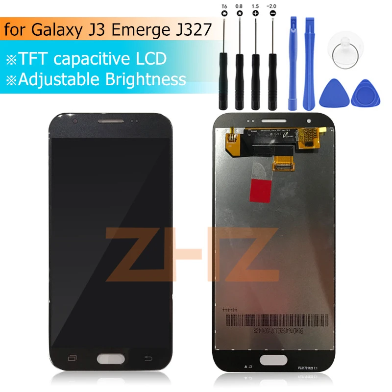 

For Samsung Galaxy J3 Emerge J327 2017 lcd display touch screen digitizer Assembly for Galaxy j3 prime/ J3 Eclipse/ Amp Prime 2