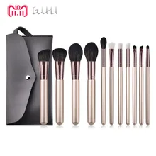 

Pro Kit pincel maquiagem 11/12pcs For Foundation Powder Makeup Brushes Set For Eyebrow Eyeshadow Blush Flame Lip Make Up Brush