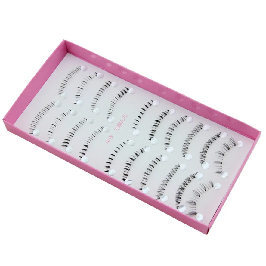 

OutTop High quality and low price 10 Pairs different under lower bottom False Eyelashes eye Lashes ZH-1 best seller #30 X25 3 25