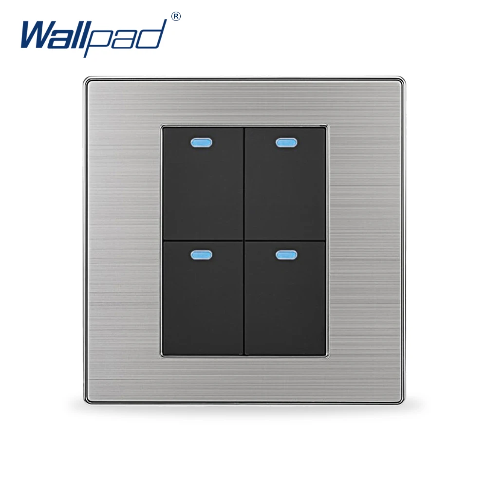 Diagram 2 Gang 2 Way Wallpad Luxury Led Light Switch Push Button
