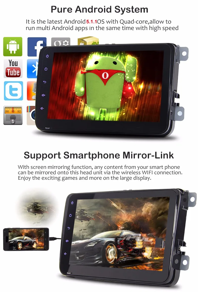 OS and mirror link