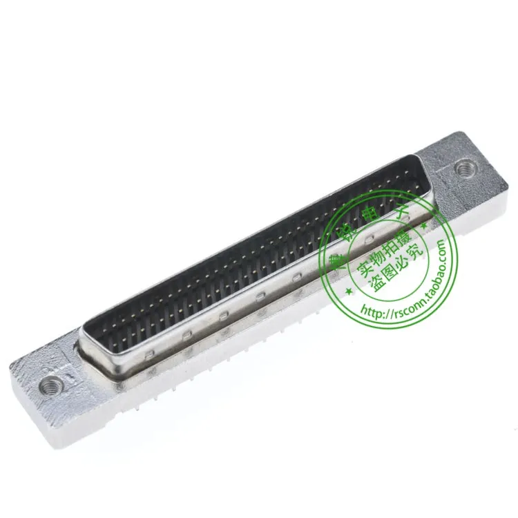High-quality SCSI connector 68PIN 180 degrees straight leg male end of the needle without studs HDB68PIN | Обустройство дома