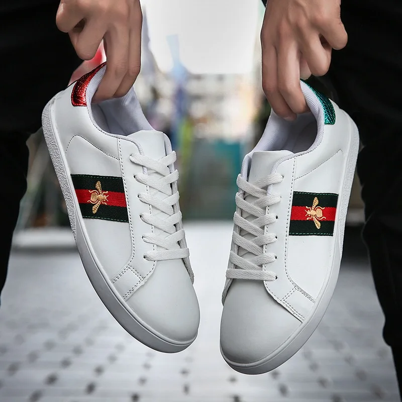 

Shoes Women Casual Shoes Sneakers Men Fashion Vulcanized Shoes White 2019 Autumn Low Flat Shoes Ladies Skateboarding Brand